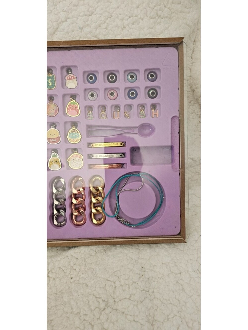 New Squishmallows Jewelry Design Super Set Storage Box Bracelets Necklaces Open - Picture 2 of 10